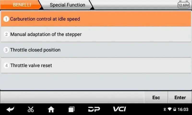 OBDSTAR MS50 Basic | Tester diagnostyczny | Snorfiets/Motocykl