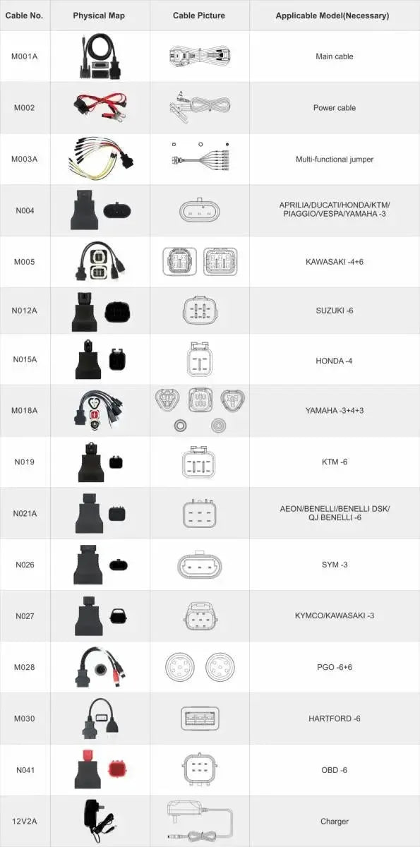 OBDSTAR MS50 STD | Tester diagnostyczny | Snorfiets/Motocykl