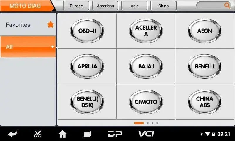 OBDSTAR MS50 STD | Tester diagnostyczny | Snorfiets/Motocykl