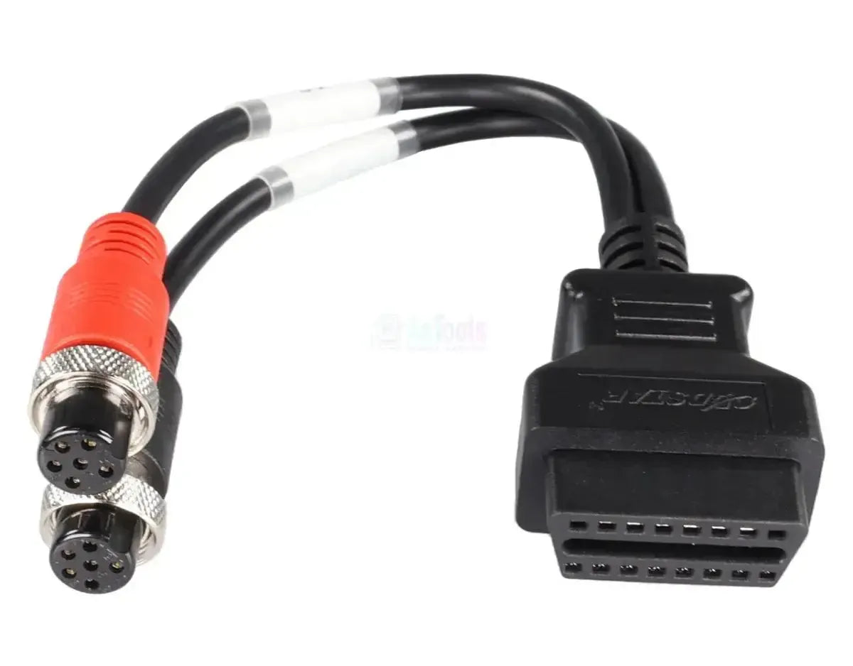 OBDSTAR (M028) | PGO 6+6-pinowy OBD – 16-pinowy OBD2 Kabel adapter | Motocykl