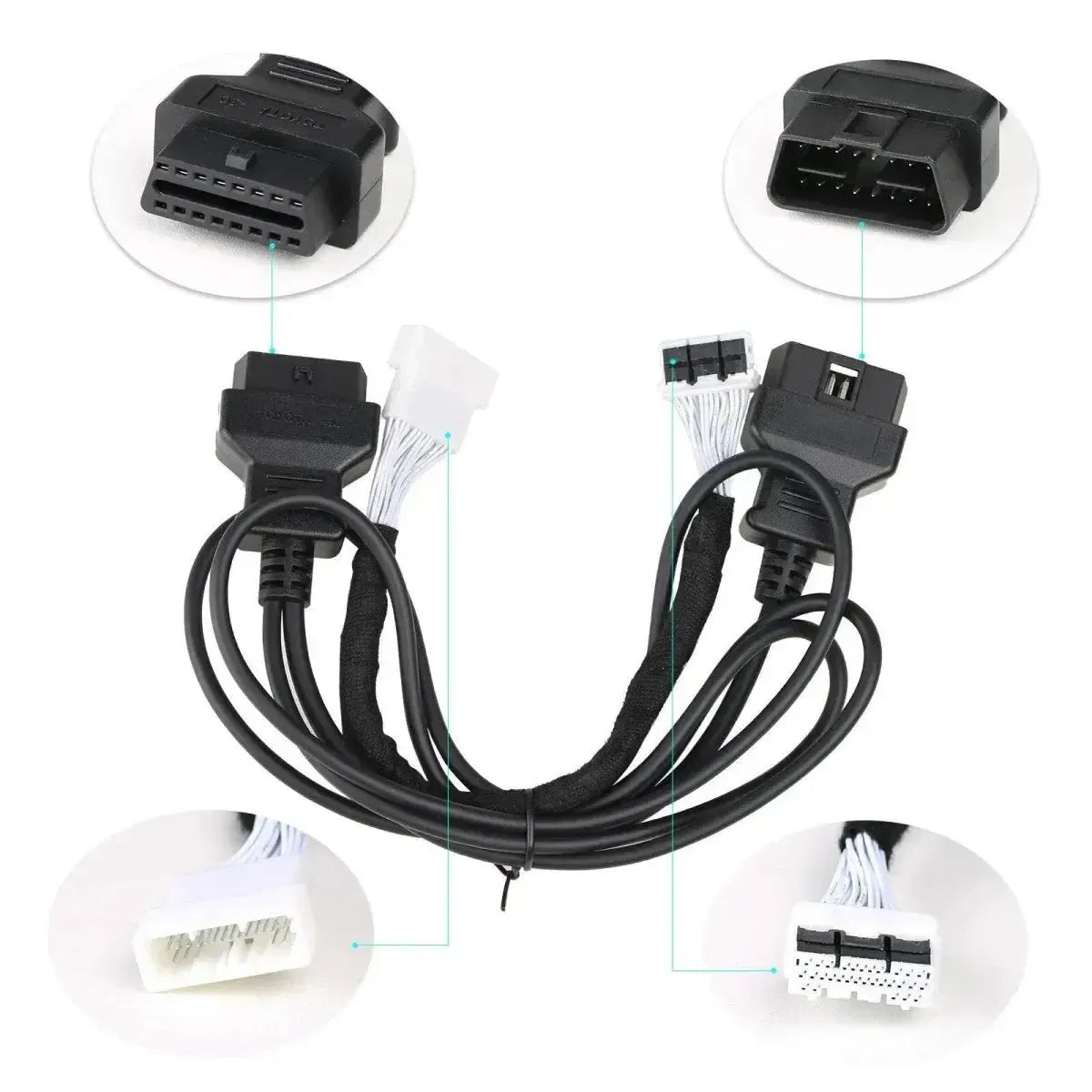 OBDSTAR | Toyota 30-pinowy IMMO - 16-pinowy OBD2 Kabel adapter | Samochód osobowy