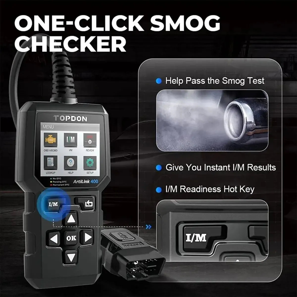 Topdon ArtiLink AL400 | Czytnik kodów błędów | Samochód