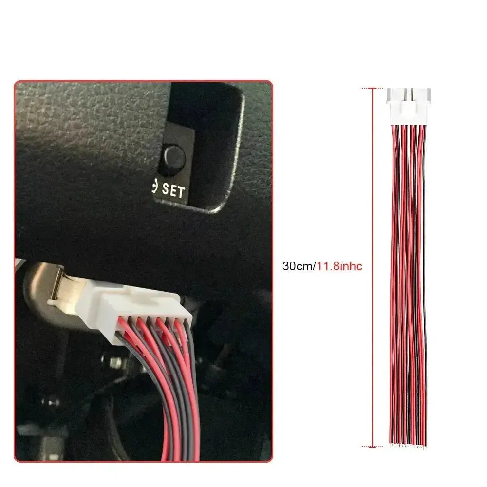 16-pinowy wtyk OBD2 (męski) z 16 otwartymi końcówkami kabli (30 cm) | Akcesoria