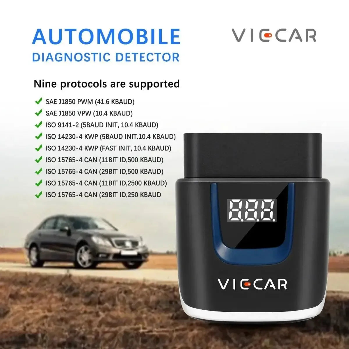 Viecar VP001 | Interfejs ELM327 (Bluetooth 4.0)