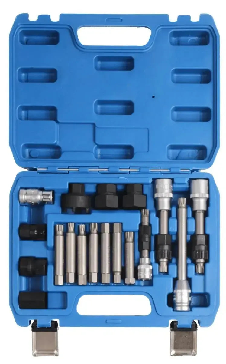 VT01318 Zestaw dynamo/wolnobiegu 18-częściowy