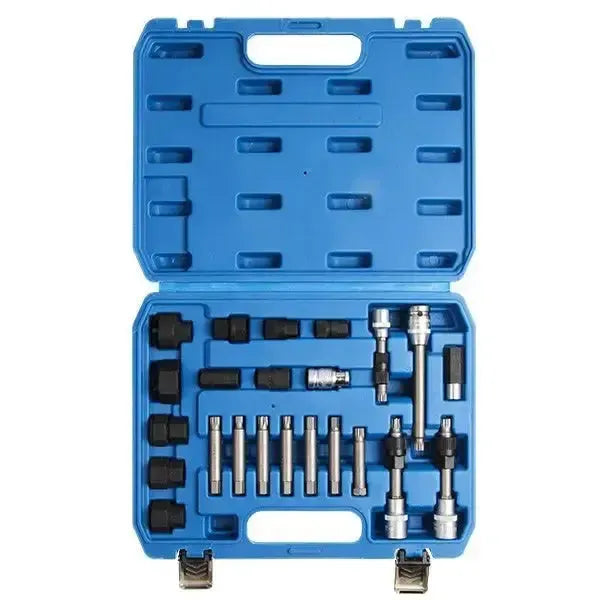 VT01404 Zestaw dynamo/wolnobiegu 22-częściowy