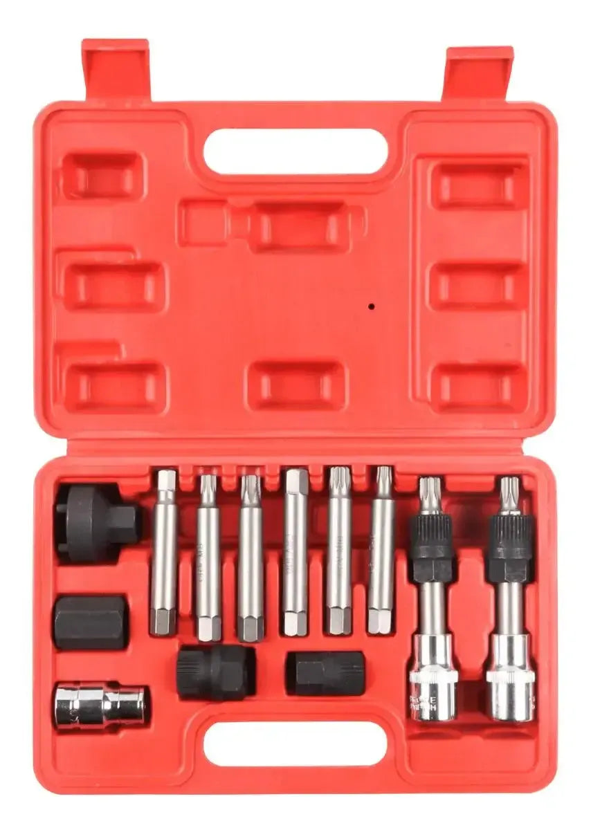 VT01573 Zestaw dynamo/wolnobiegu 13-częściowy