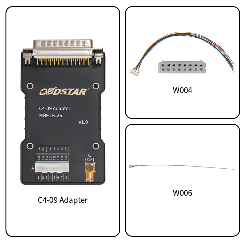OBDSTAR (C4-09) | Adapterkit (MB91F526) | Akcesoria