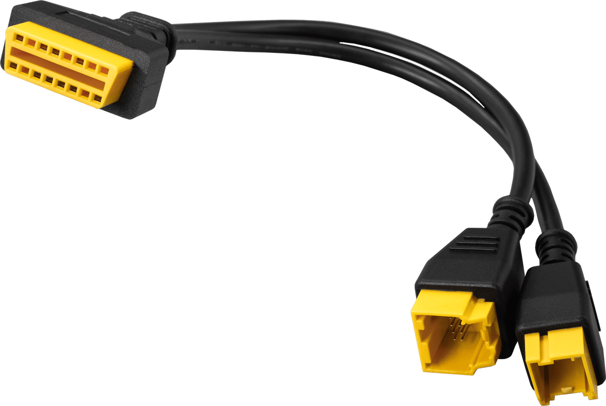CarLabImmo | FCA 12+8-pinowy SGW - 16-pinowy OBD2 Kabel adapter | Samochód osobowy