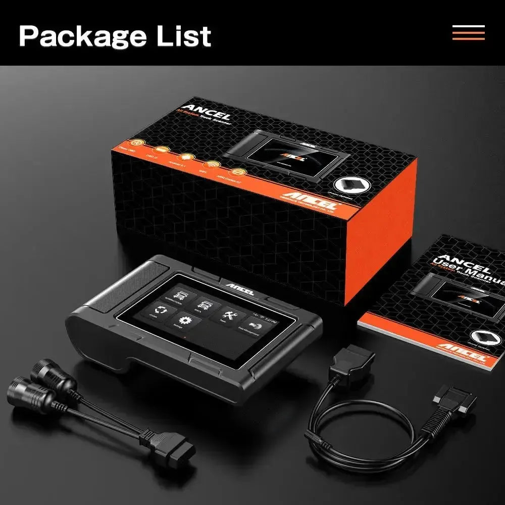 Ancel HD3100 Ciężarówka Tester diagnostyczny