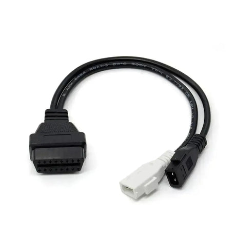 Kabel przejściowy Audi/Seat/Skoda/Volkswagen 2+2-pins OBD1 – 16-pins OBD2 | Samochody osobowe