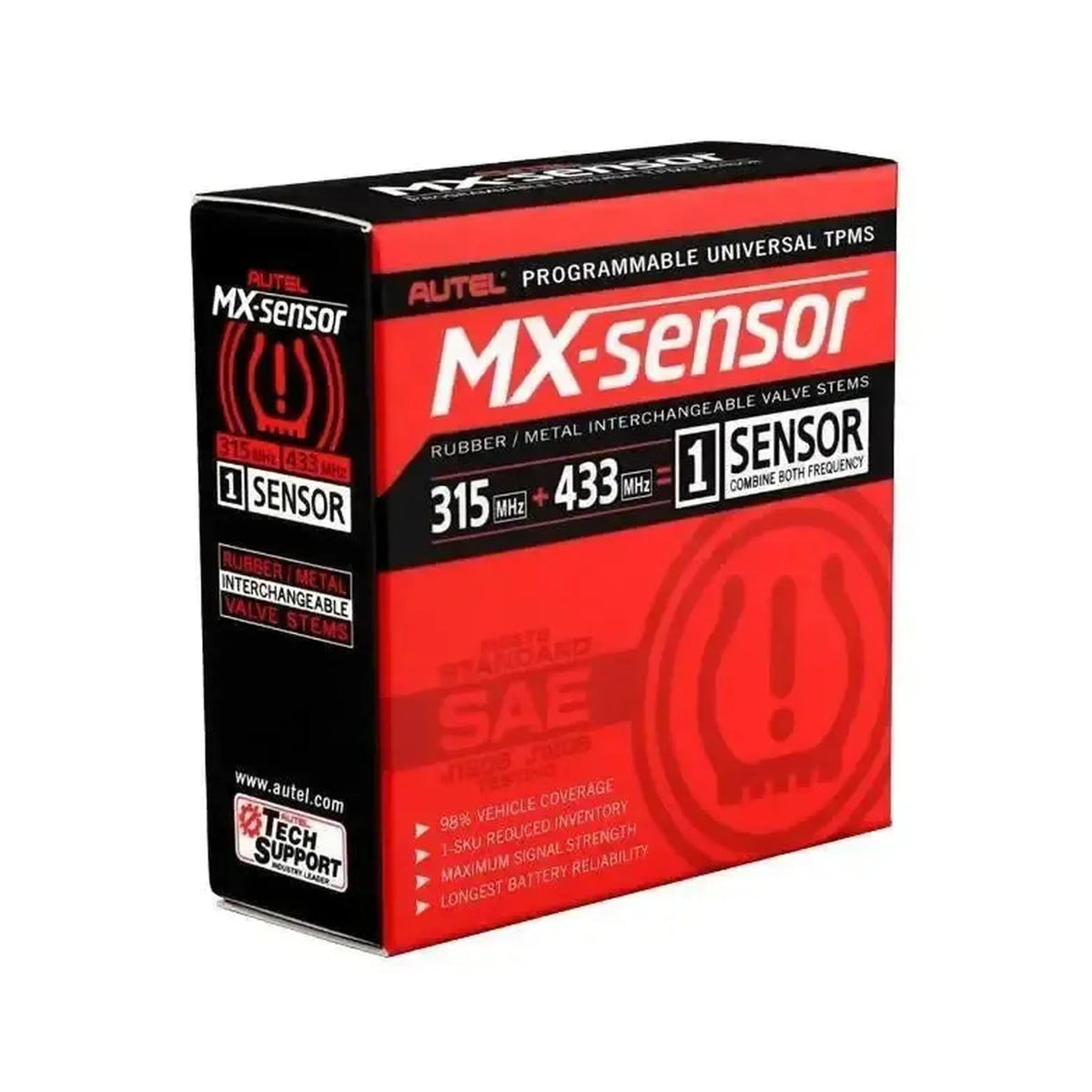 Autel MX-Sensor 315MHz+433MHz (Rubber) | Czujnik TPMS (Press-in)