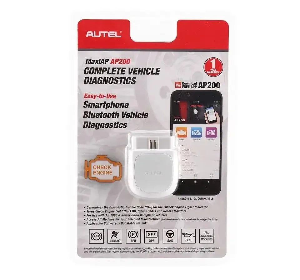 Autel MaxiAP AP200 Samochód Tester diagnostyczny
