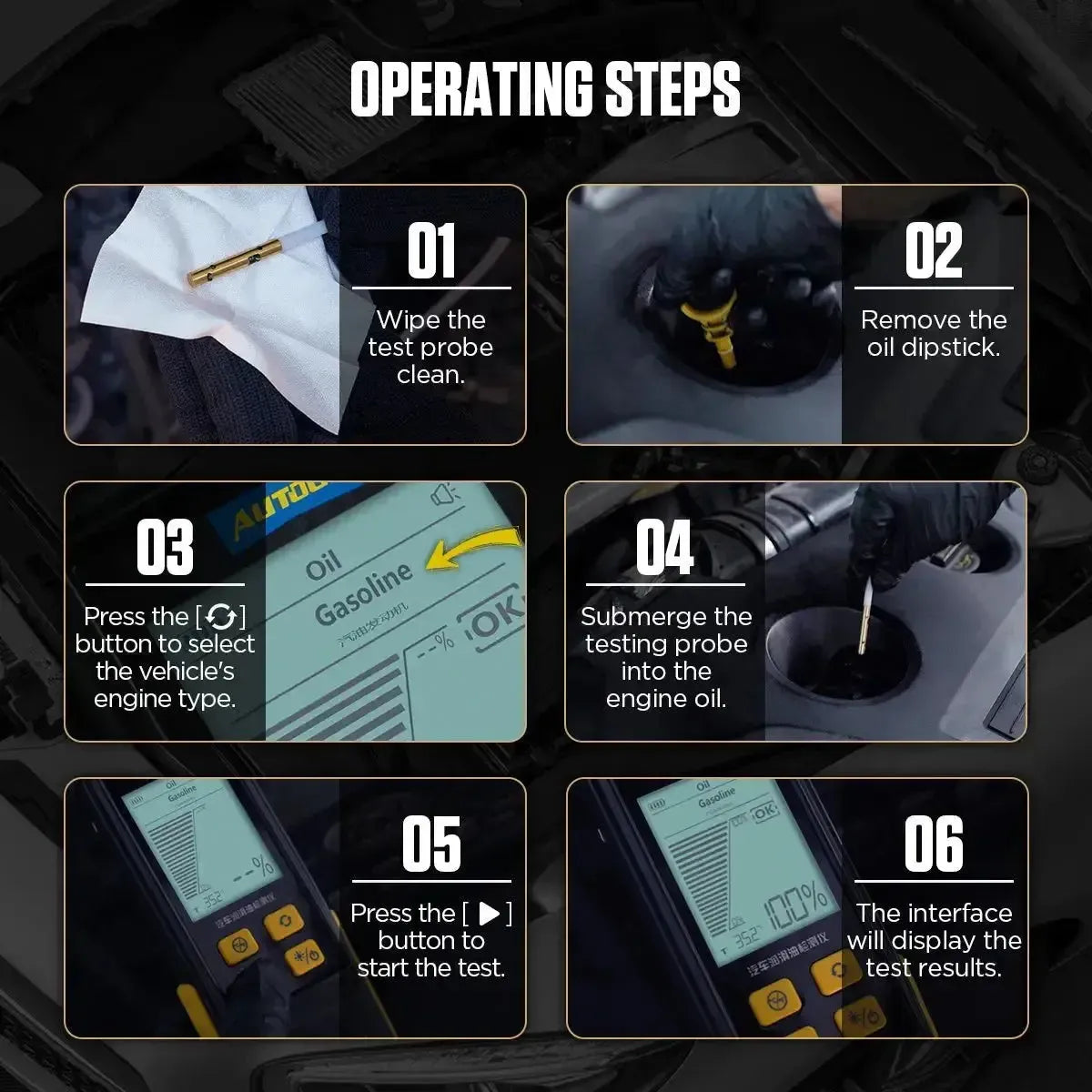 Autool AS503 | Tester oleju silnikowego