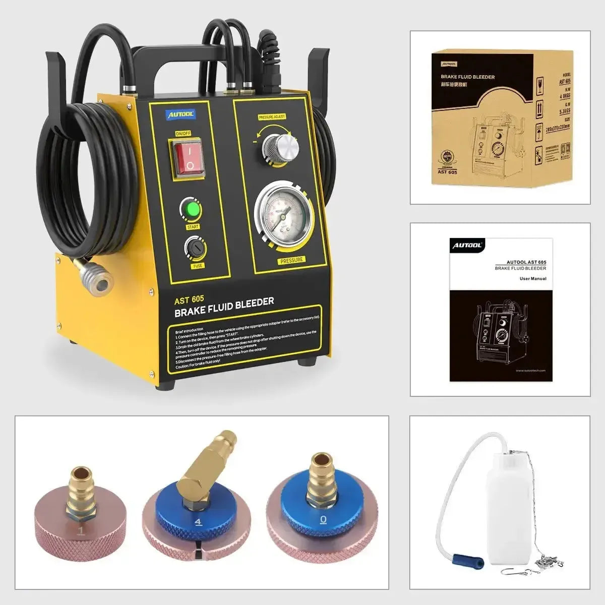 Autool AST605 | Odpowietrznik do hamulców