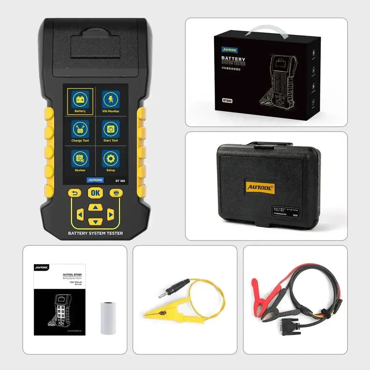 Autool BT880 | Tester akumulatorów