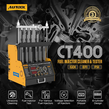 Autool CT400 | Tester wtryskiwaczy