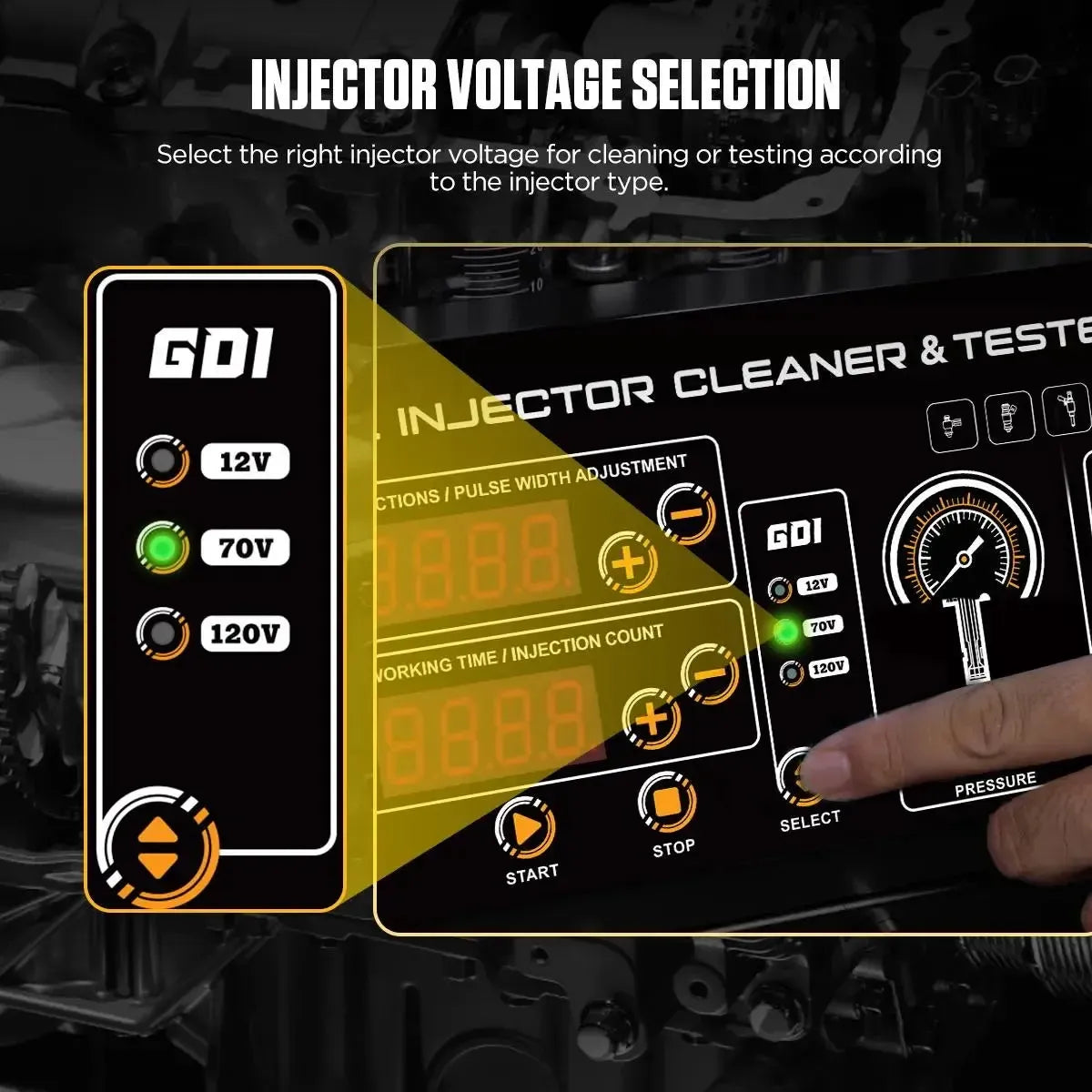 Autool CT400 | Tester wtryskiwaczy