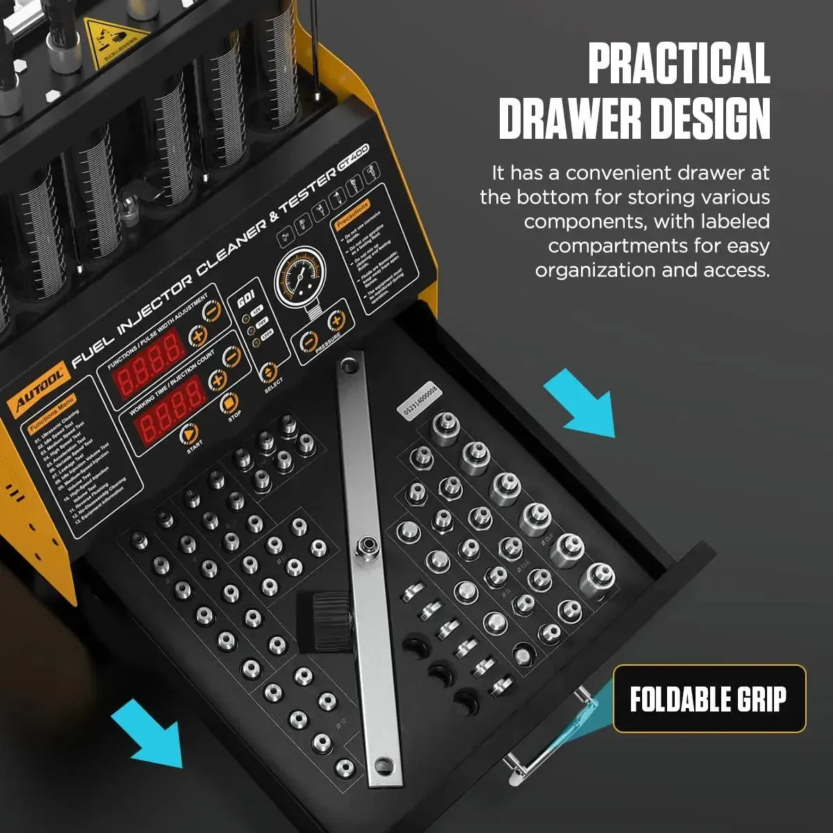 Autool CT400 | Tester wtryskiwaczy