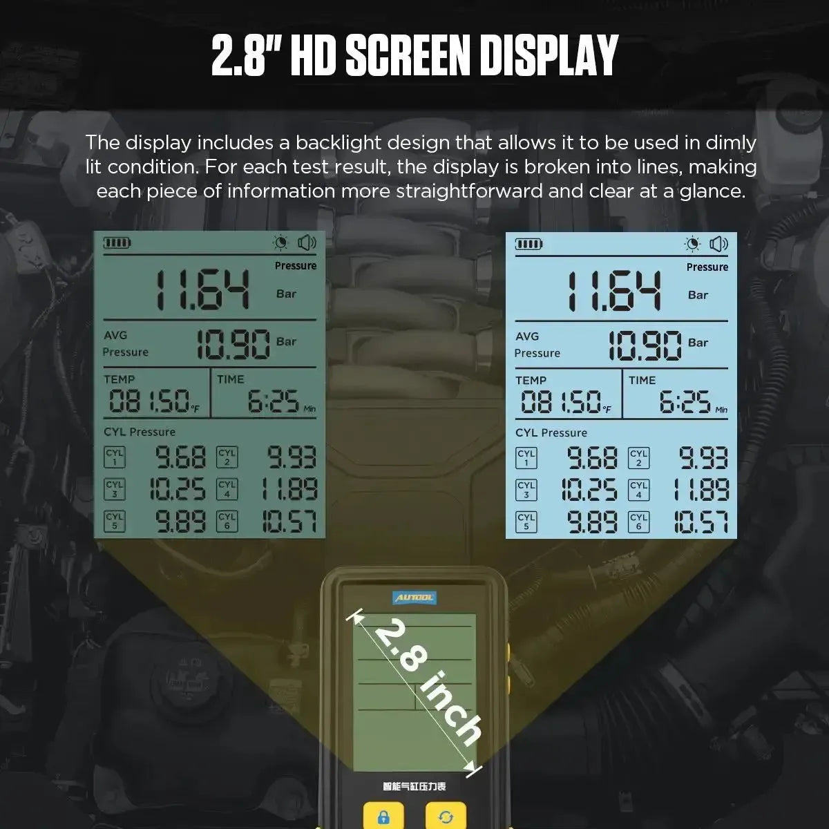 Autool PT610 | Tester kompresji