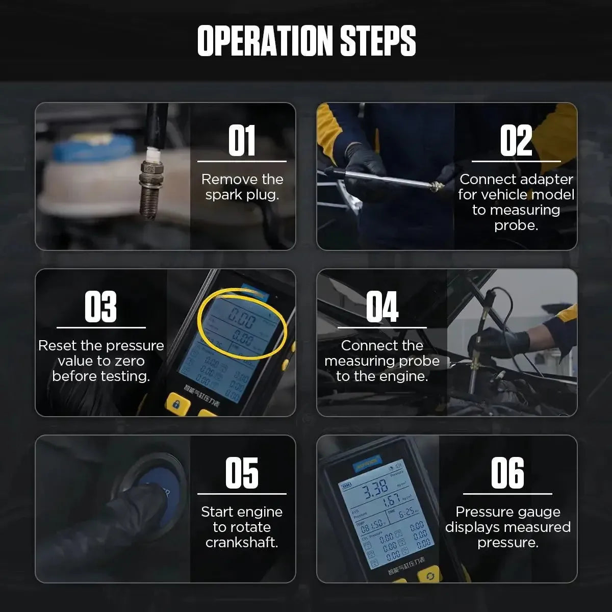 Autool PT610 | Tester kompresji