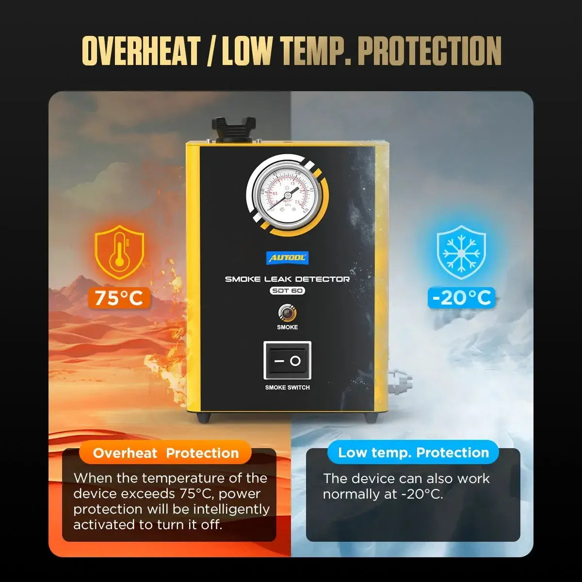 Autool SDT60 | Tester dymny