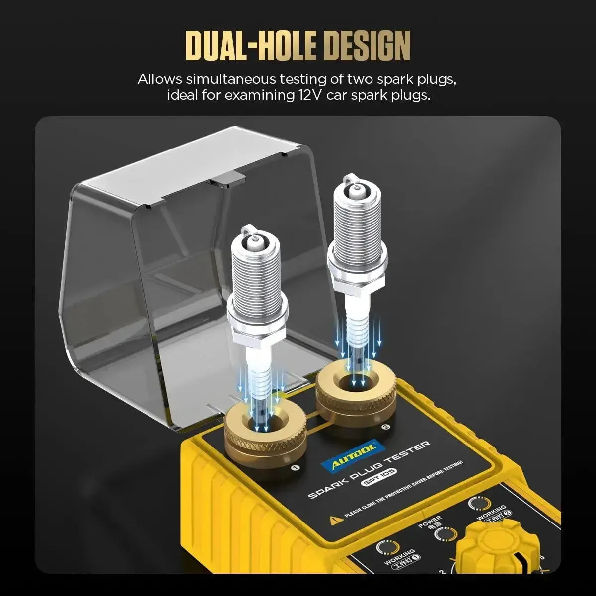 Autool SPT105 | Tester świec zapłonowych