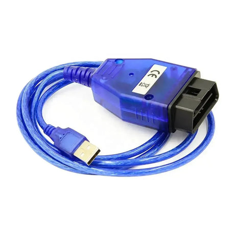 BMW K+DCAN OBD2 - USB przełącznik interfejsowy kabel niebieski
