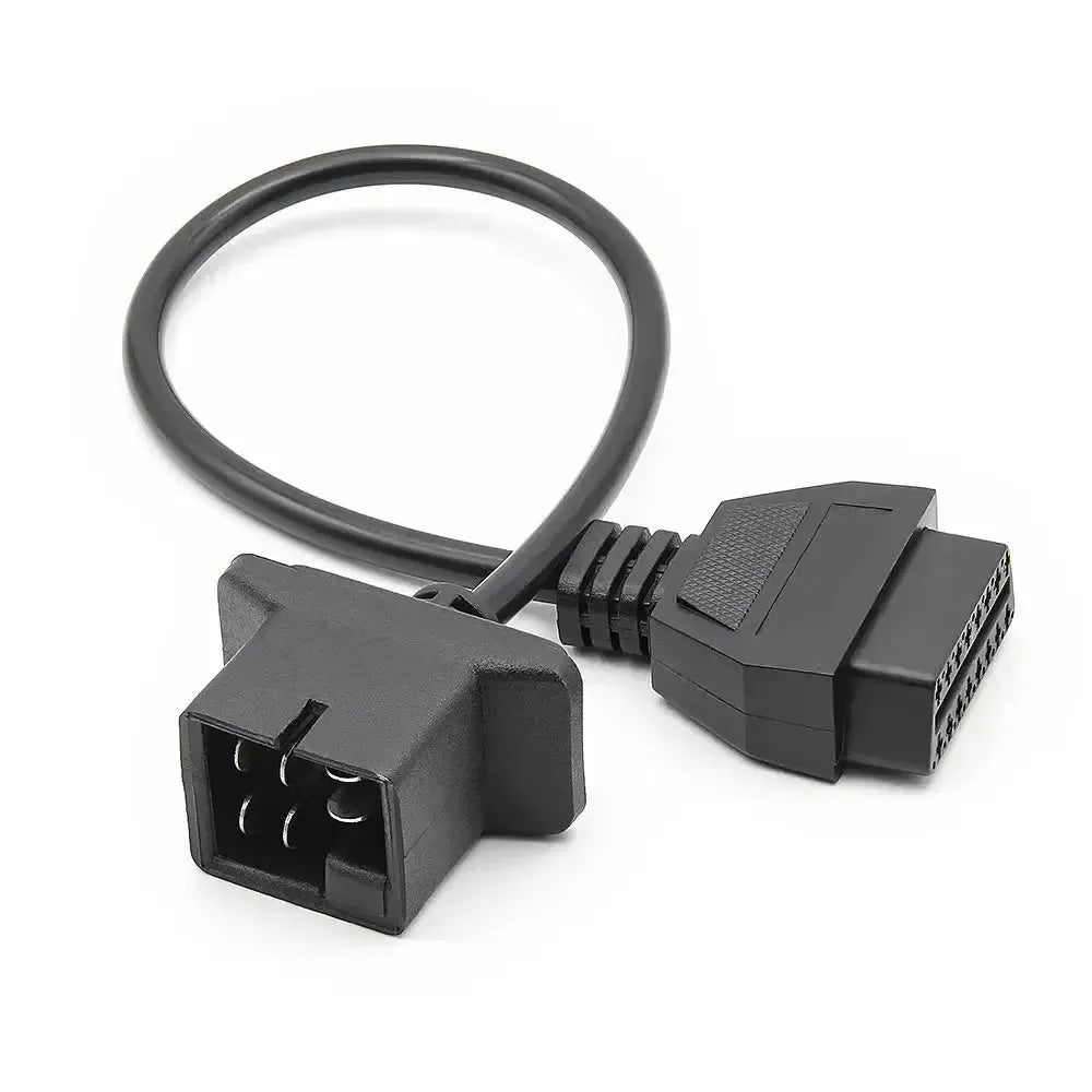 Chrysler 6-pinowy OBD1 – 16-pinowy OBD2 Kabel adapter | Samochód osobowy