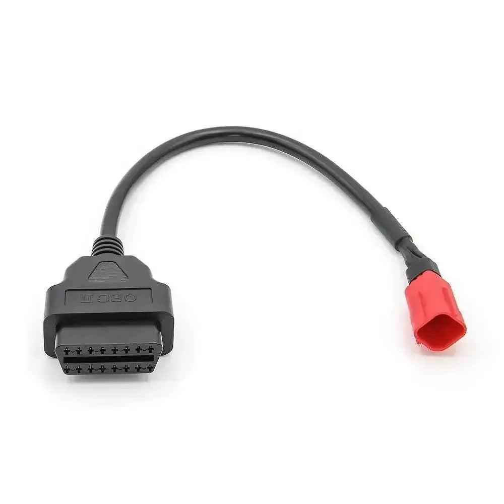 Euro-V 6-pin OBD – 16-pin OBD2 Kabel adapter | Motocykl