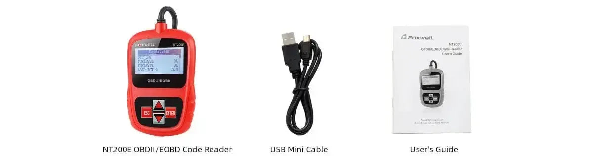 Foxwell NT200E | Foutcodelezer | Samochód