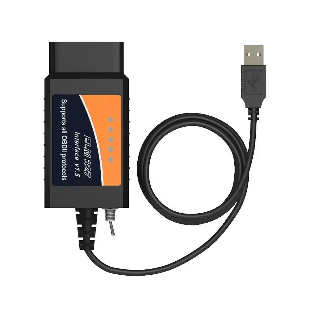 Uniwersalny (CHT340) przełącznik HS/MS-CAN | kabel interfejsu ELM327 (USB)