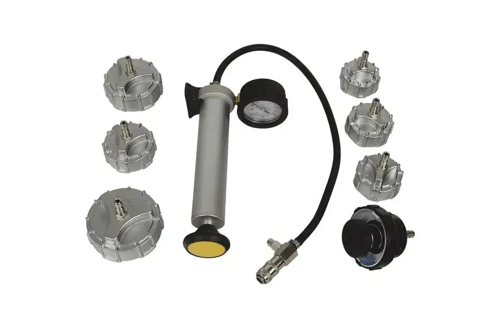 Jaltest (50007006) | Zestaw do testowania ciśnienia płynu chłodzącego (8-częściowy)