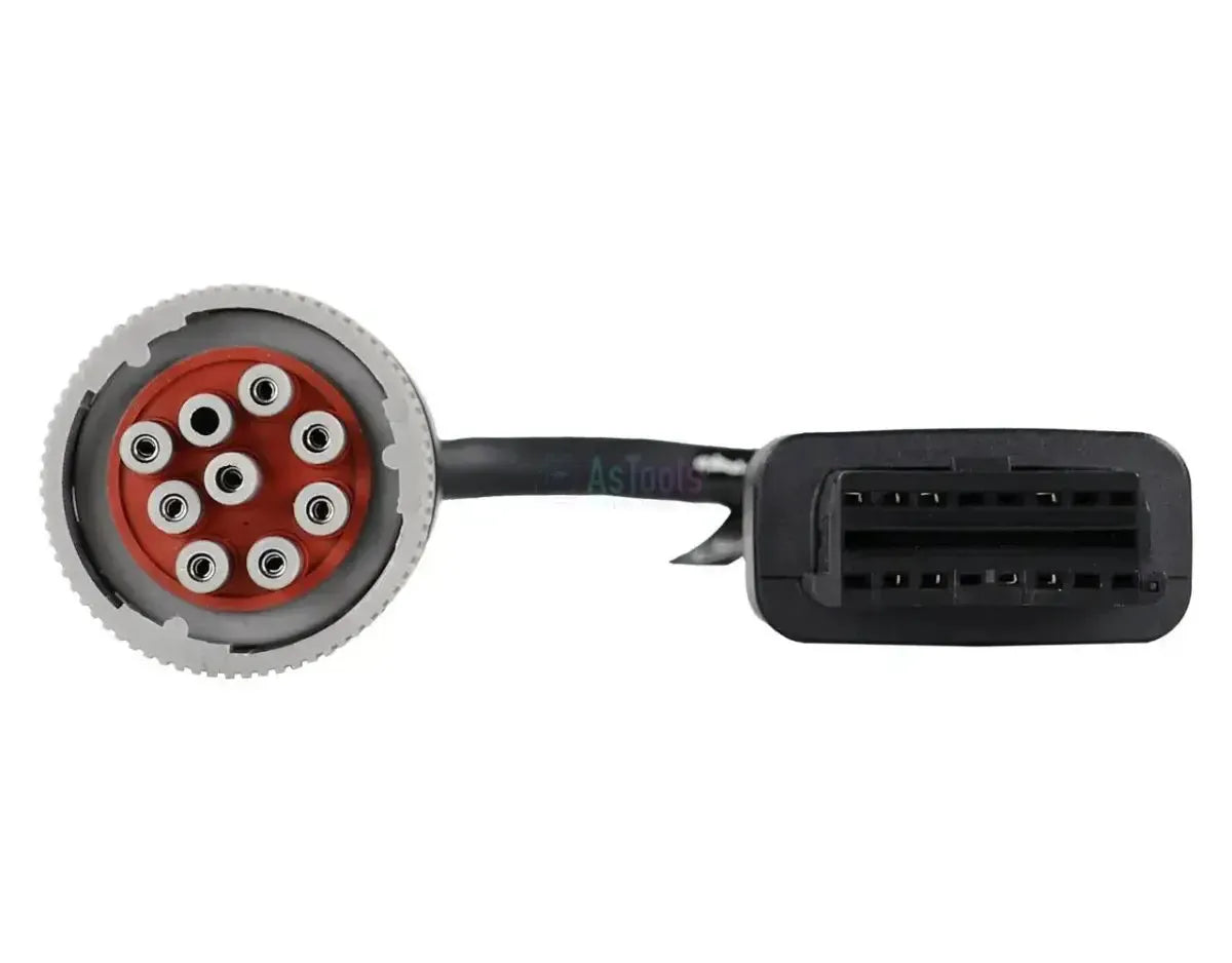 Jaltest (JDC505A) | CAT/Perkins 9-pinowy OBD - 16-pinowy OBD2 Kabel adapter | Silnik spalinowy