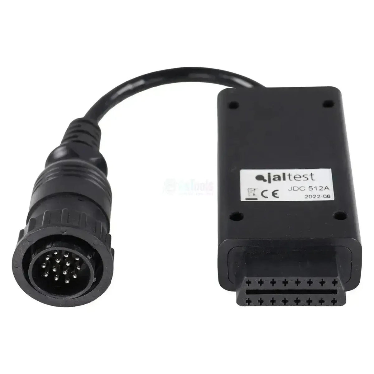 Jaltest (JDC512A) | Deutz-Fahr/Same/Lamborghini 14-pin OBD - 16-pin OBD2 Kabel przejściowy | Maszyna rolnicza