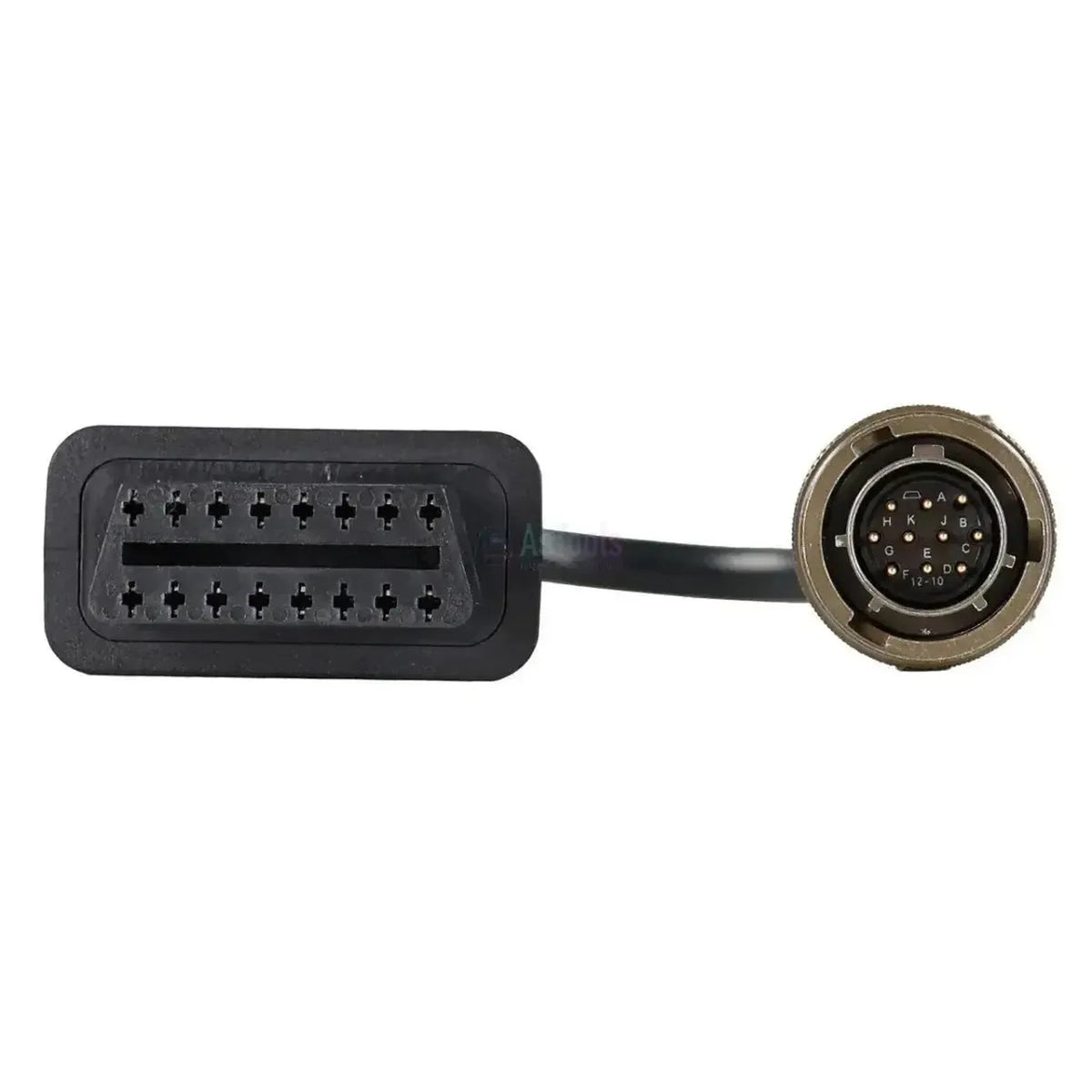 Jaltest (JDC537A) | Kabel adaptacyjny MTU 10-pin OBD - 16-pin OBD2 | Silnik spalinowy
