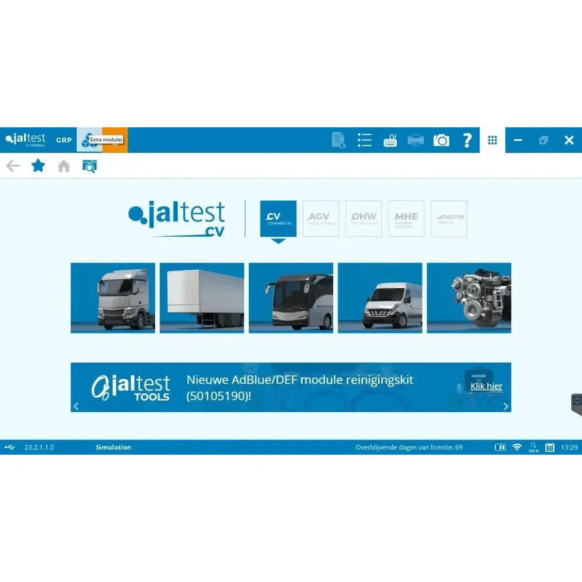 Jaltest Vrachtwagen Uitleesapparaat