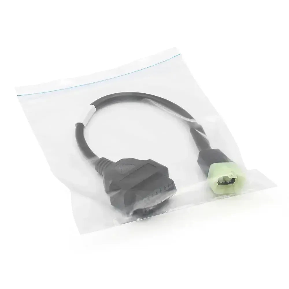 Kawasaki 6-pins OBD – 16-pins OBD2 Kabel adapter | Motocykl