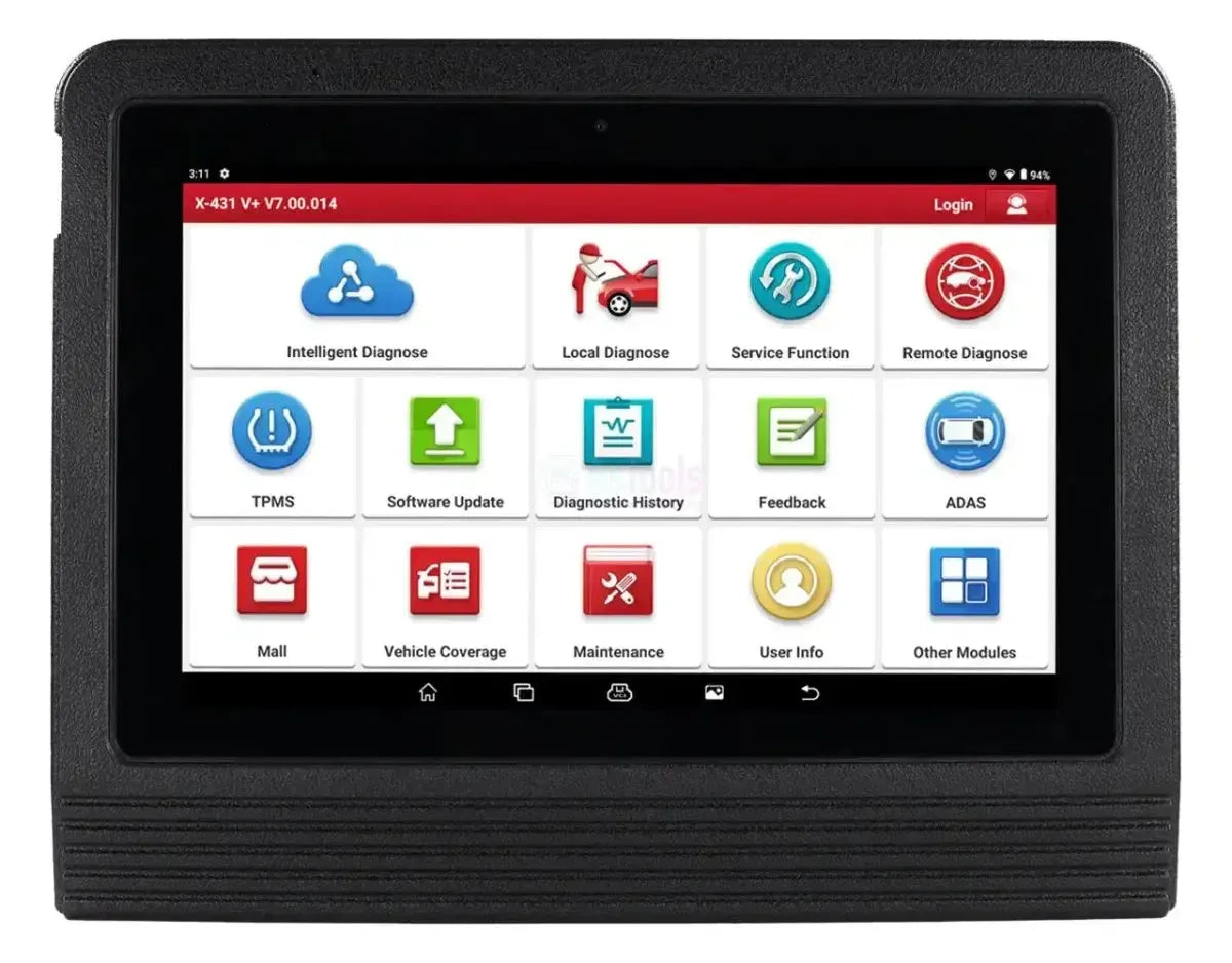 Launch X-431 Pro3 V+ | Tester diagnostyczny | Samochód