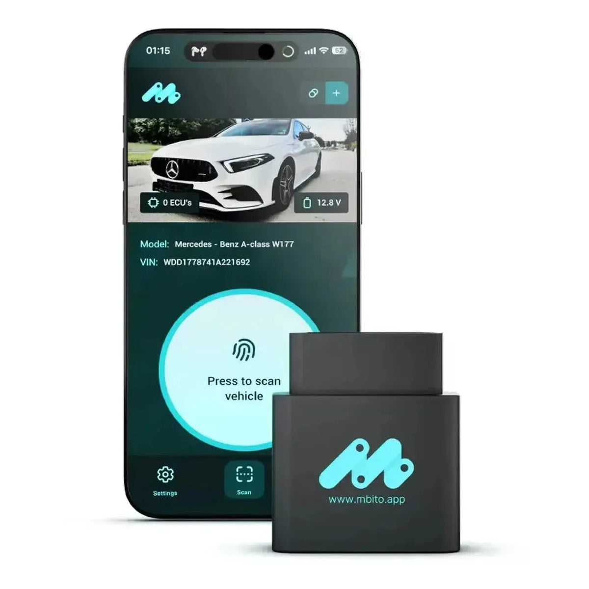 MBito OBD Device + 20 kredytów