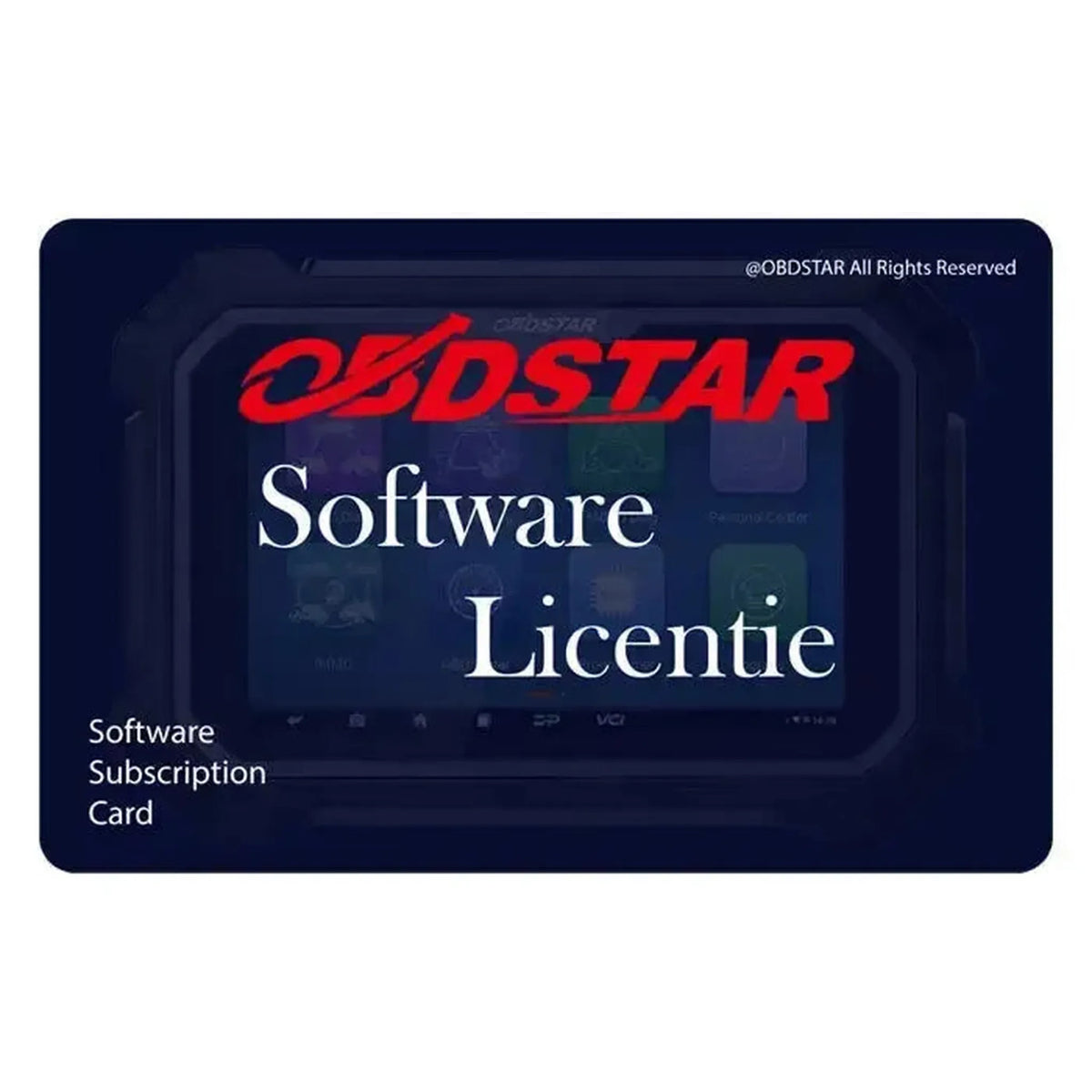 OBDSTAR ECU Master Configuratie D Update-licentie
