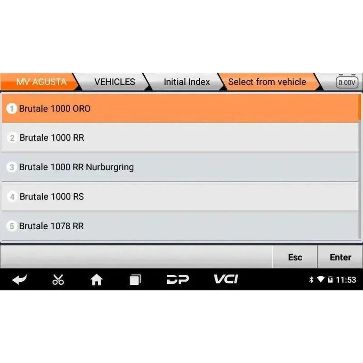 OBDSTAR IScan MV Agusta | Urządzenie diagnostyczne | Motocykl