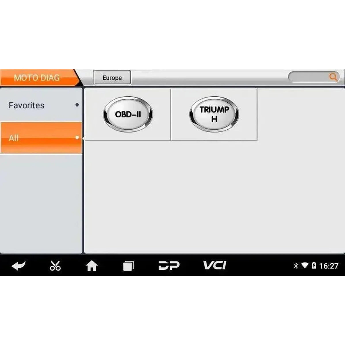 OBDSTAR IScan Triumph | Urządzenie diagnostyczne | Motocykl