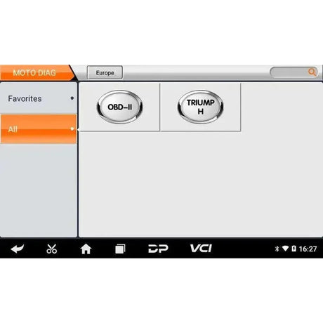 OBDSTAR IScan Triumph | Urządzenie diagnostyczne | Motocykl