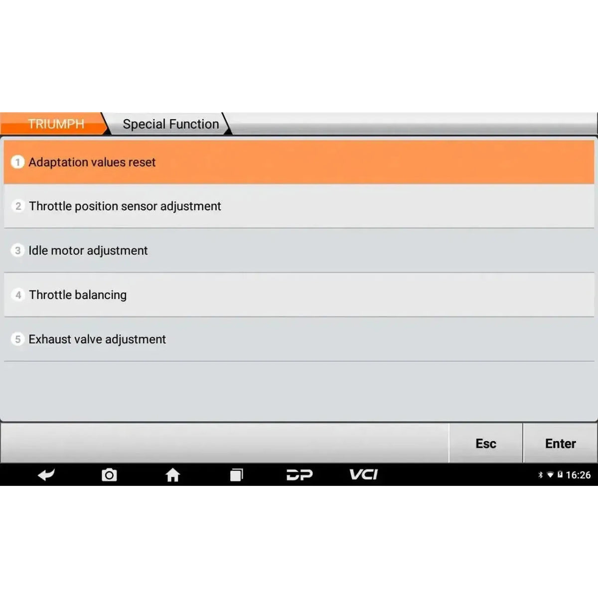 OBDSTAR IScan Triumph | Urządzenie diagnostyczne | Motocykl