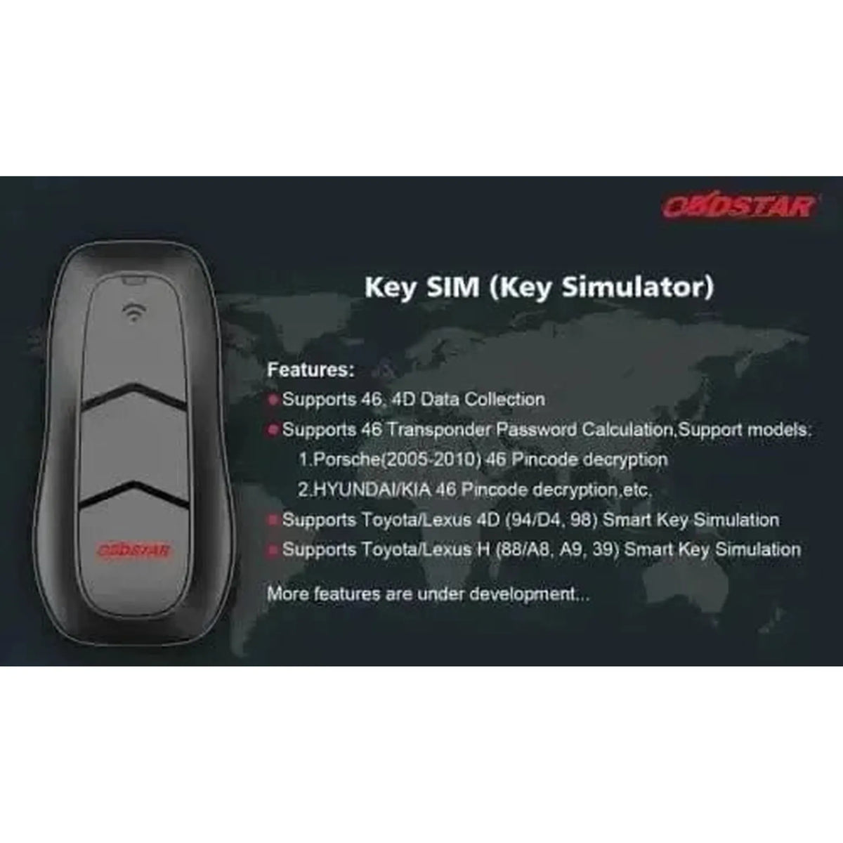 OBDSTAR Key SIM Sleutelsimulator | Akcesoria