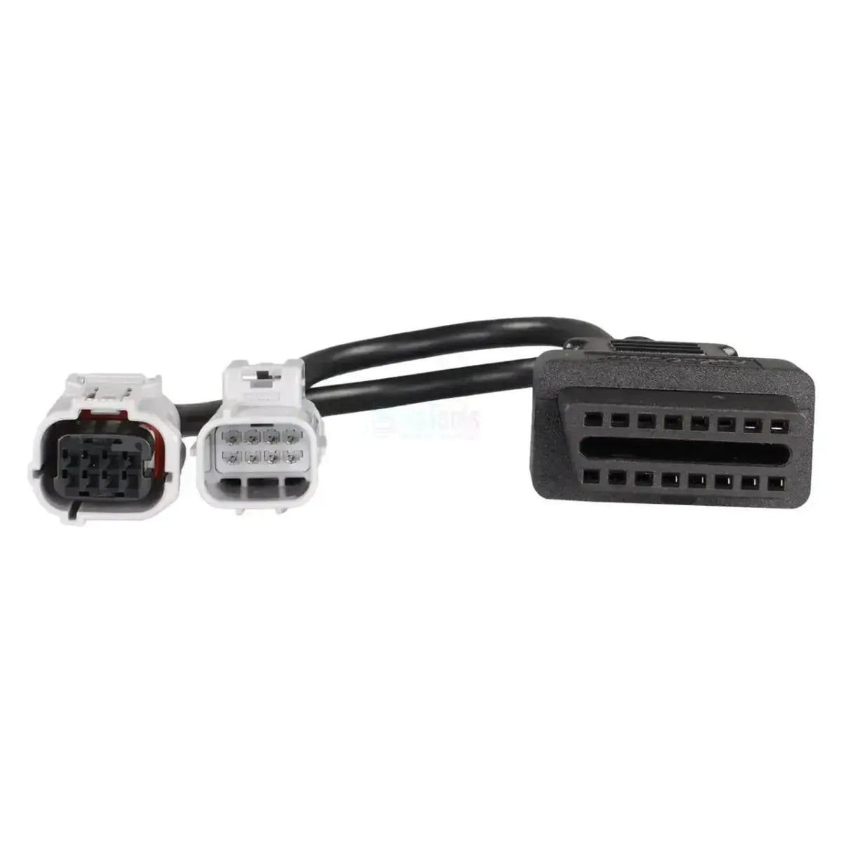 OBDSTAR (M048) | Aprilia 8+8-pin OBD – 16-pin OBD2 Kabel przejściowy | Motocykl