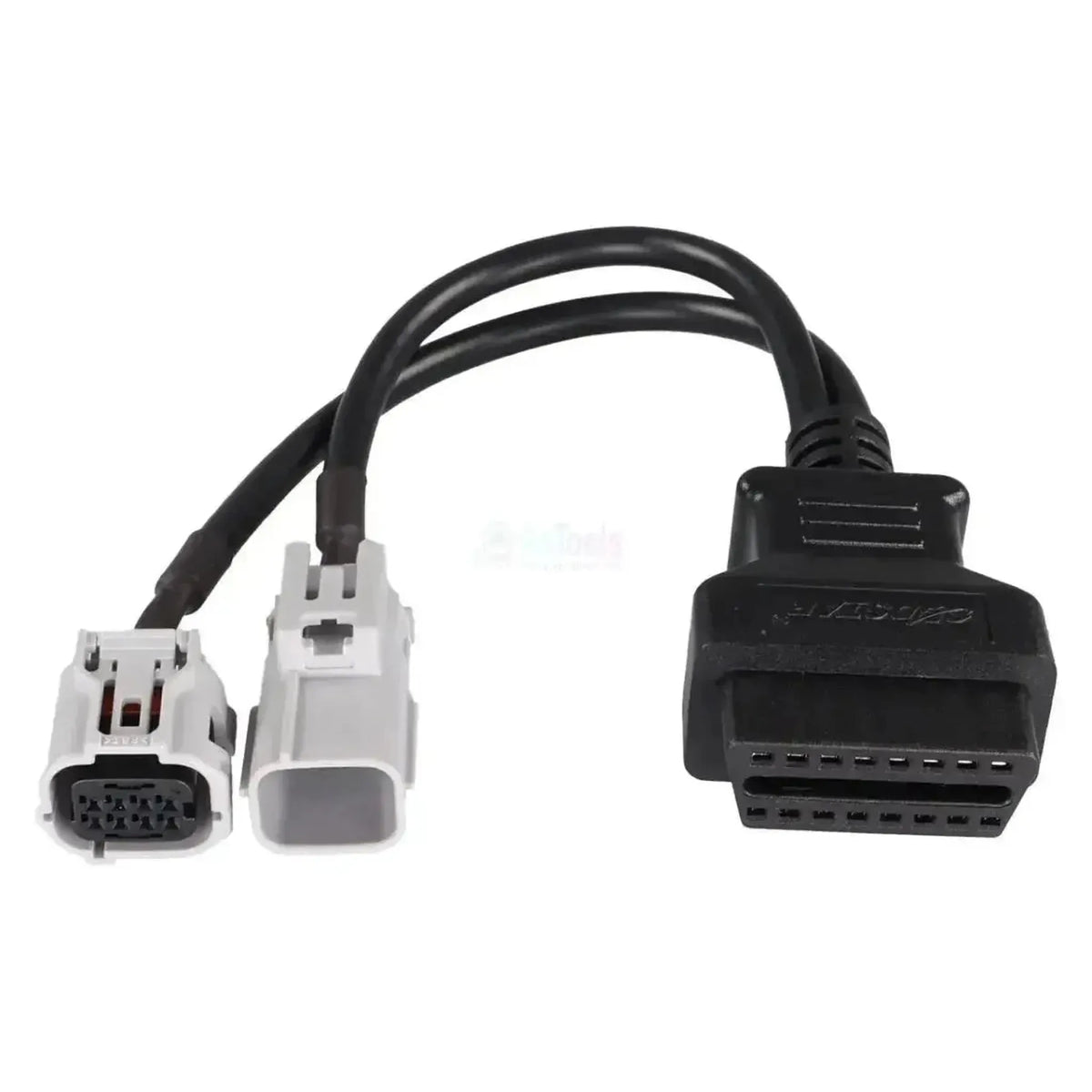 OBDSTAR (M048) | Aprilia 8+8-pin OBD – 16-pin OBD2 Kabel przejściowy | Motocykl