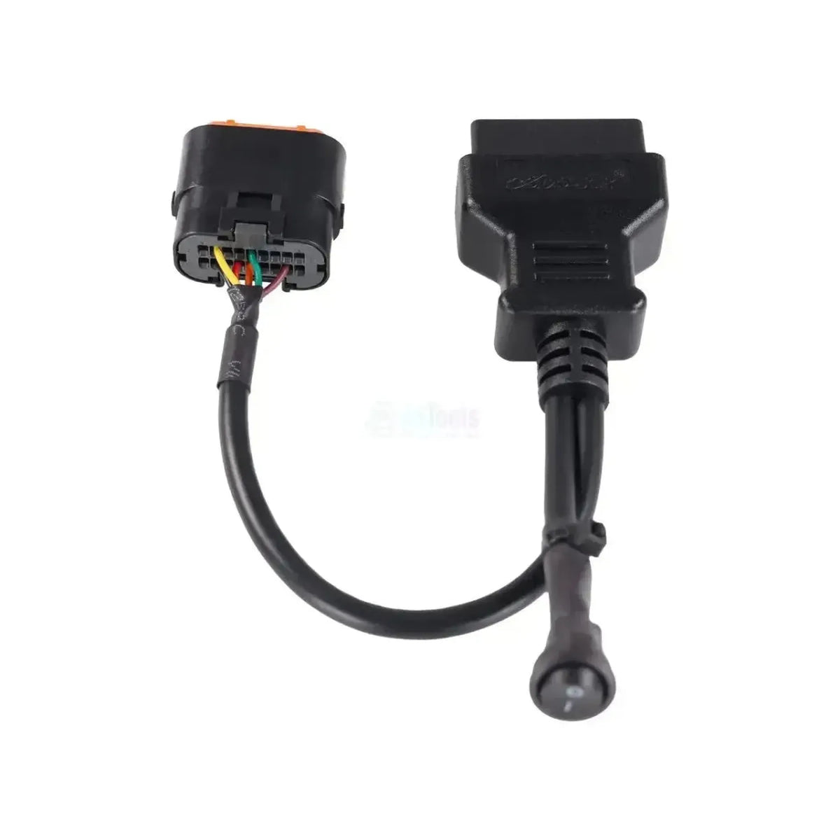 OBDSTAR (M070) | Kabel przejściowy Tohatsu 18-pin ECU – 16-pin OBD2 | Łódź motorowa