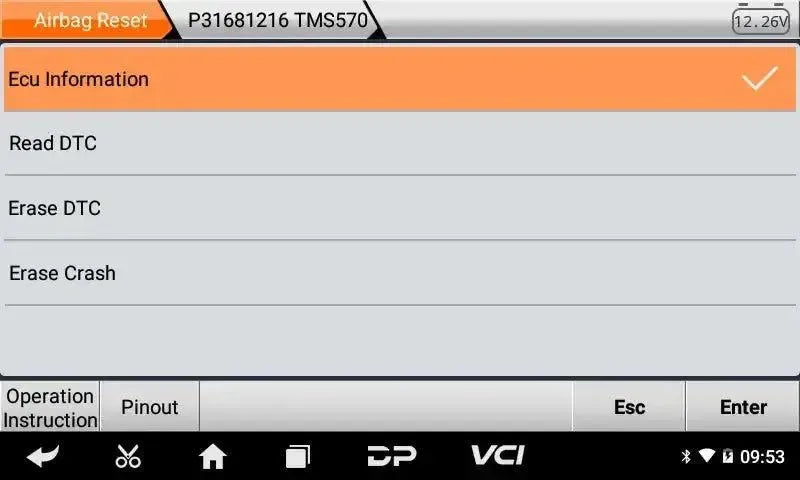 OBDSTAR P50 | Programator danych z wypadków